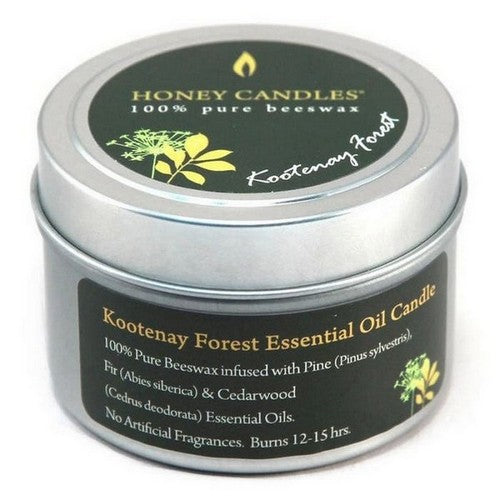 Kootenay Forest Essential Oil Beeswax 3 Oz by Honey Candle Co.
