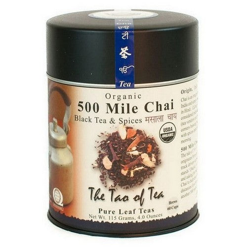 500 Mile Chai Loose Leaf Tin 4 Oz by The Tao Of Tea