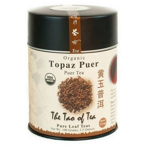 Organic Puer Tea Topaz Puer 3.5 Oz by The Tao Of Tea