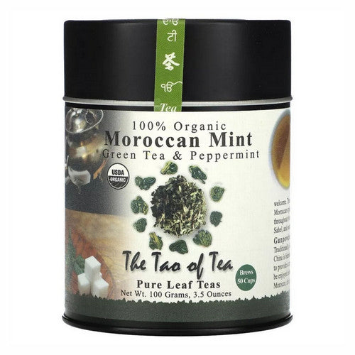 Organic Green Tea & Peppermint Moroccan Mint 3.5 Oz by The Tao Of Tea
