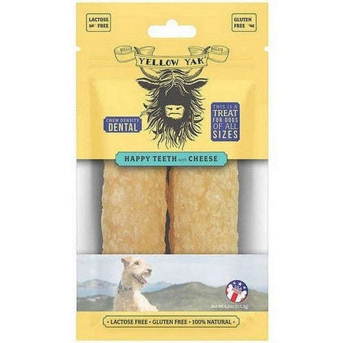 Cheese Dental Chews 4 Oz by Yellow Yak