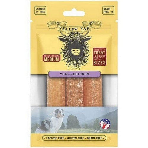 Chicken Yum Chews 4.5 Oz by Yellow Yak
