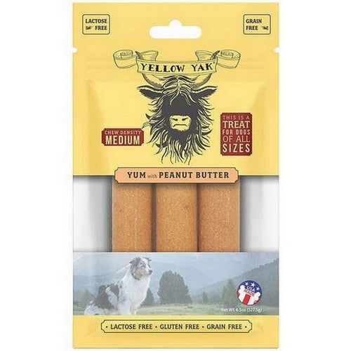 Peanut Butter Yum Chews 4.5 Oz by Yellow Yak