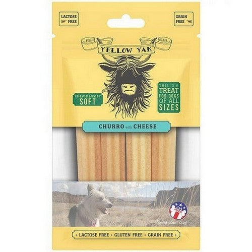 Cheese Churro Chews 4 Oz by Yellow Yak