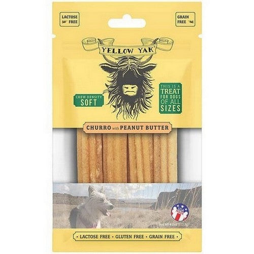 Peanut Butter Churro Chews 4 Oz by Yellow Yak
