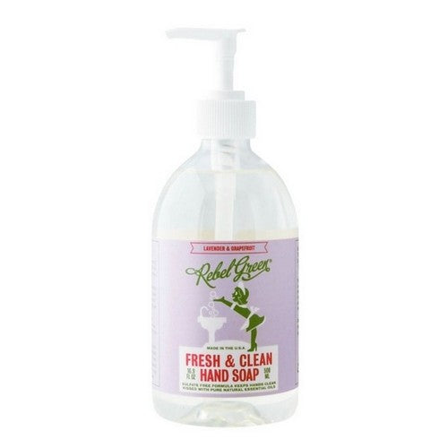 Hand Soap Lavender And Grapefruit 16.9 Oz by Rebel Green
