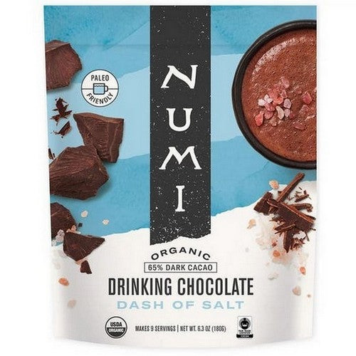 Organic Drinking Chocolate Dash of Salt 6.3 Oz by Numi Tea