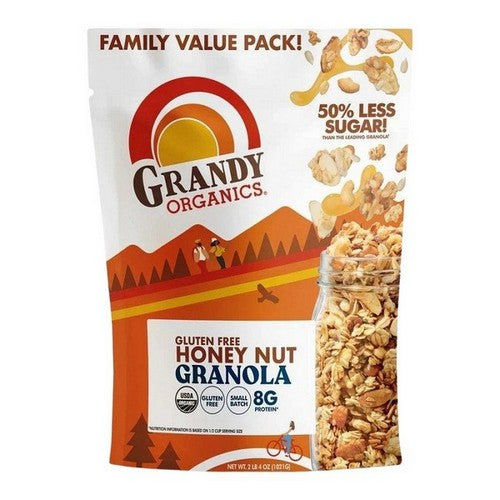 Organic Honey Nut Granola 36 Oz by Grandy Oats