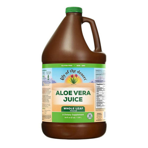 Aloe Vera Juice Whole Leaf  64 Oz by Lily Of The Desert