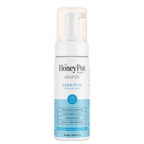 Sensitive Foaming Wash 5.51 Oz by The Honey Pot