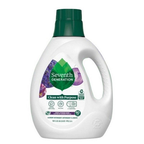 Liquid Laundry Detergent Soap Fresh Lavender Scent 90 Oz by Seventh Generation