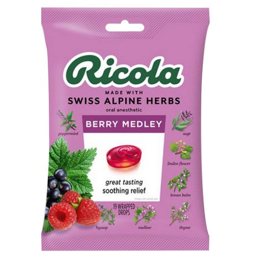 Berry Medley Cough Drops 19 Count by Ricola