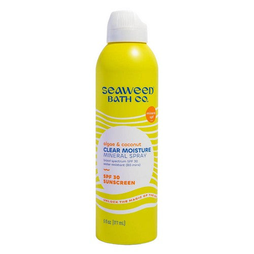 Clear Moisture Mineral Spray SPF 30 6 Oz by The Seaweed Bath Co.