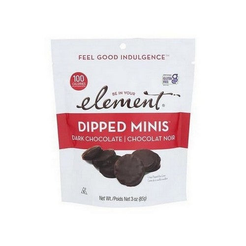 Dark Chocolate Crispy Rice Minis 3 Oz by Element Snacks