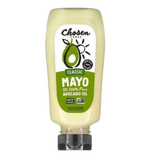 Classic Avocado Oil Mayo Squeeze 11.25 Oz by Chosen Foods