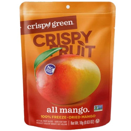 All Mango Freeze Dried Fruit 0.63 Oz by Crispy Green