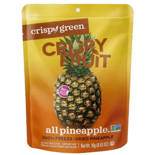 Crispy Fruit All Pineapple 0.63 Oz by Crispy Green