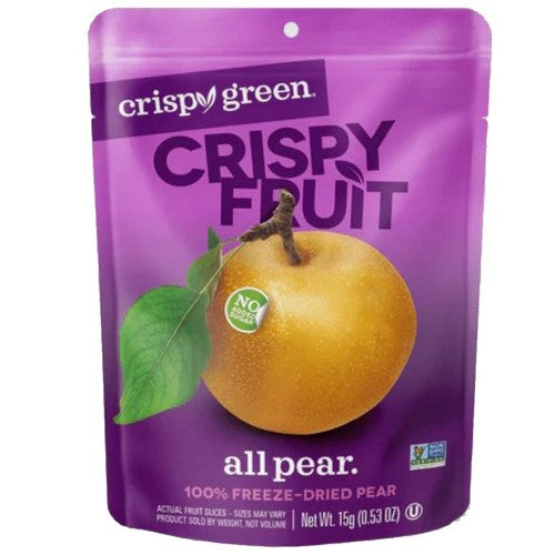 All Pear Freeze Dried Fruit 0.53 Oz by Crispy Green