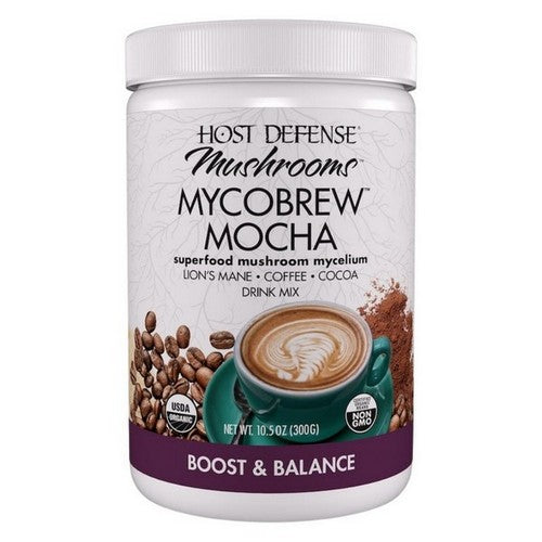 MycoBrew Mocha Powder 10.5 Oz by Host Defense