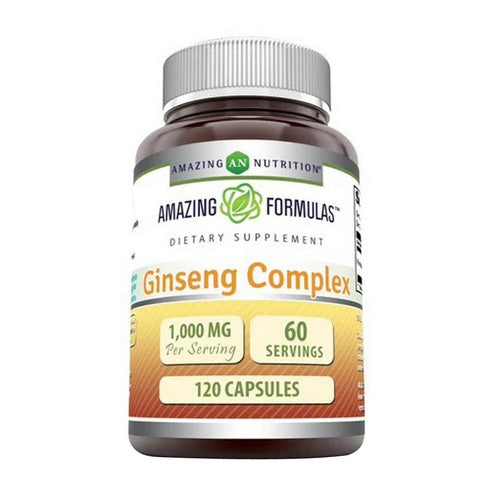 Amazing Formulas Ginseng Complex 120 Caps by Amazing Nutrition