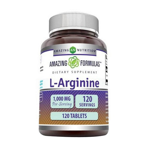 Amazing Formulas L-Arginine 120 Tabs by Amazing Nutrition