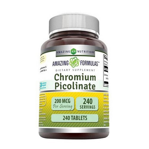 Amazing Formulas Chromium Picolinate 240 Tabs by Amazing Nutrition