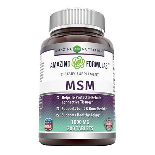 Amazing Formulas MSM 200 Tabs by Amazing Nutrition