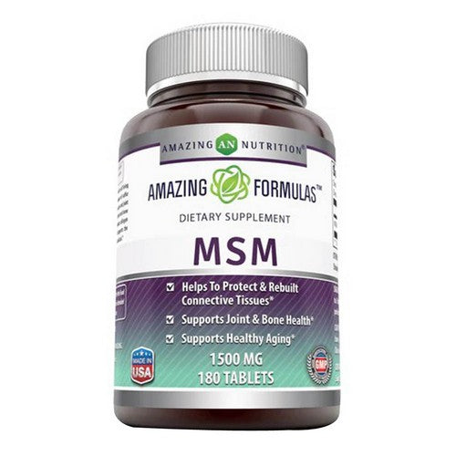 Amazing Formulas MSM 180 Tabs by Amazing Nutrition