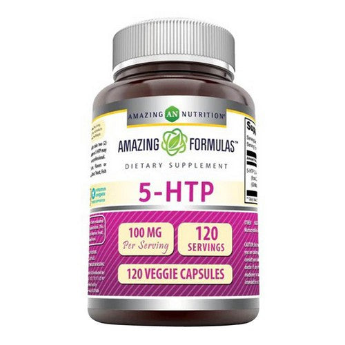Amazing Formulas 5 HTP 120 VegCaps by Amazing Nutrition