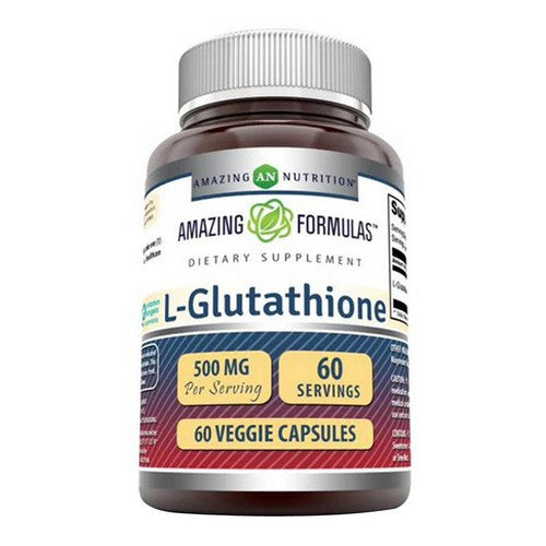 Amazing Formulas Lglutathione 60 VegCaps by Amazing Nutrition