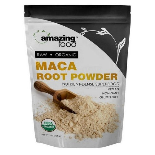 Amazing Foods Organic Maca Powder 16 Oz by Amazing Nutrition