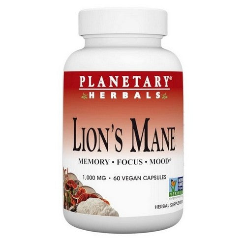 Lion's Mane 60 VegCaps by Planetary Herbals
