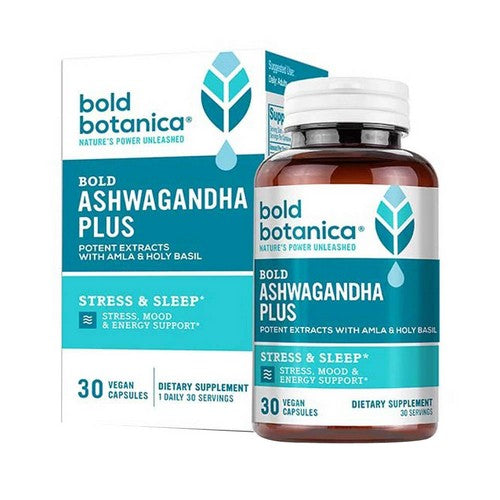 Bold Ashwagandha Plus 30 Veg Caps by Bold Botanica