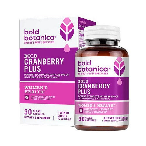 Bold Cranberry Plus 30 Caps by Bold Botanica