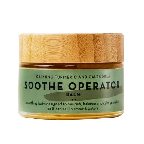 Soothe Operator Calming Turmeric and Calendula Balm 1.7 Oz by The Organic Skin Co