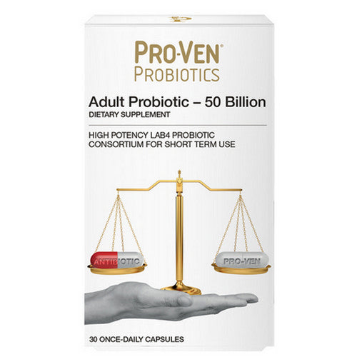Adult Probiotic 50 Billion 30 Caps by Pro-Ven Probiotics