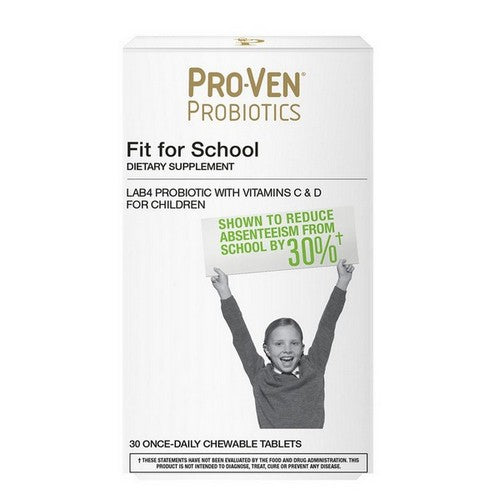 Fit For School Chewables 30 Chews by Pro-Ven Probiotics