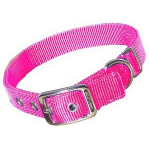 Collar Double Thick 1" 24" Hot Pink 1 Each by Hamilton