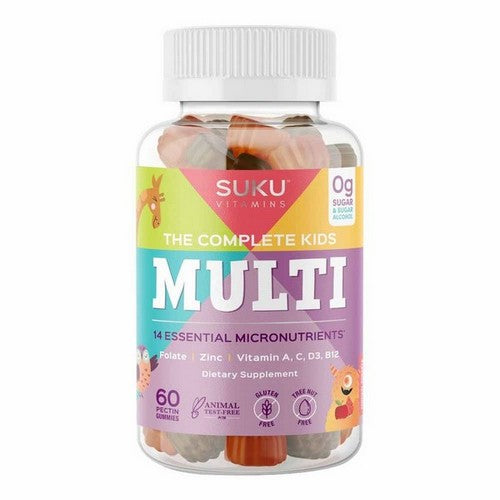 The Complete Kids Multi 60 Gummies by SUKU Vitamins