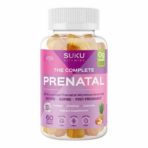 The Complete Prenatal 60 Gummies by SUKU Vitamins