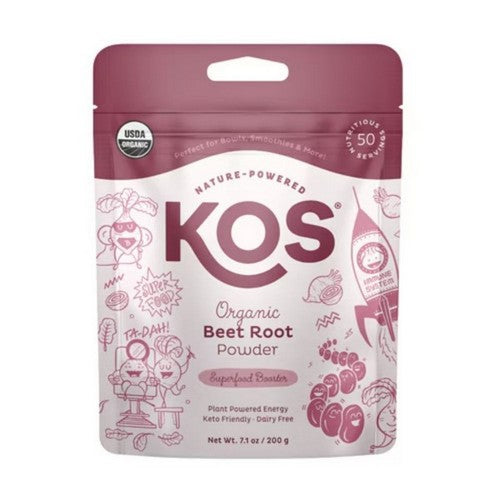 Organic Beet Root Powder 7.1 Oz by Kos