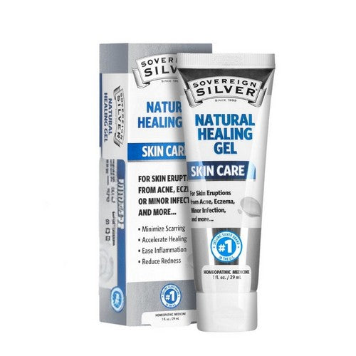 Natural Healing Gel Skin Care 1 Oz by Sovereign Silver