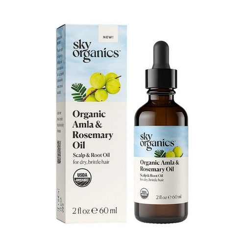 Organic Amla And Rosemary Scalp Oil  2 Oz by Sky Organics
