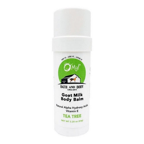Goat Milk Body Balm Tea Tree 2.25 Oz by O MY!