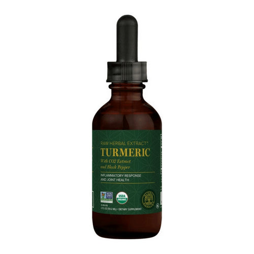 Turmeric With C02 Extract And Black Pepper 2 Oz by Global Healing Center