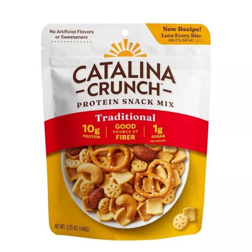 Keto Crunch Mix Traditional 5.25 Oz by Catalina Crunch