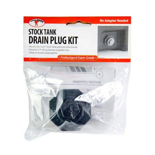 Stock Tank Drain Plug For Miller 1 Count by Miller Manufacturing Co