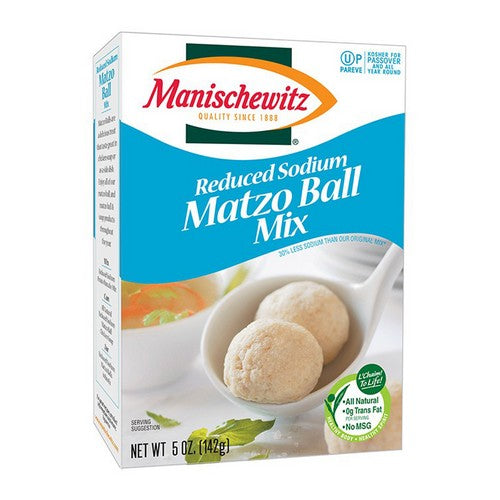 Reduced Sodium Matzo Ball Mix 5 Oz (Case Of 12) by Manischewitz