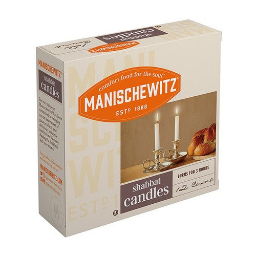 Shabbat Candles 72 Count (Case Of 8) by Manischewitz