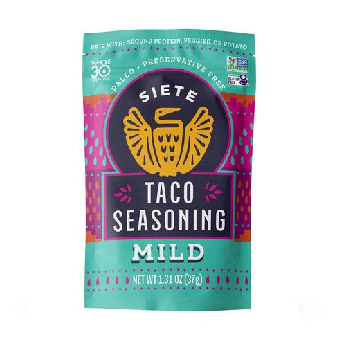 Seasoning Mild Taco 1.3 Oz (Case Of 12) by Siete
